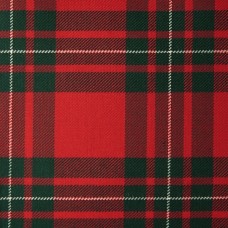 MacGregor Red Modern Lightweight Tartan Fabric By The Metre